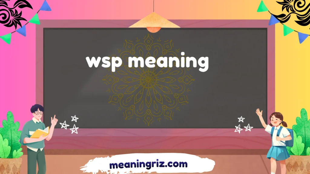 wsp meaning