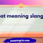 oat meaning slang