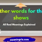 other words for this shows