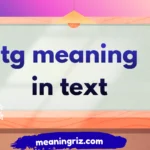 tg meaning