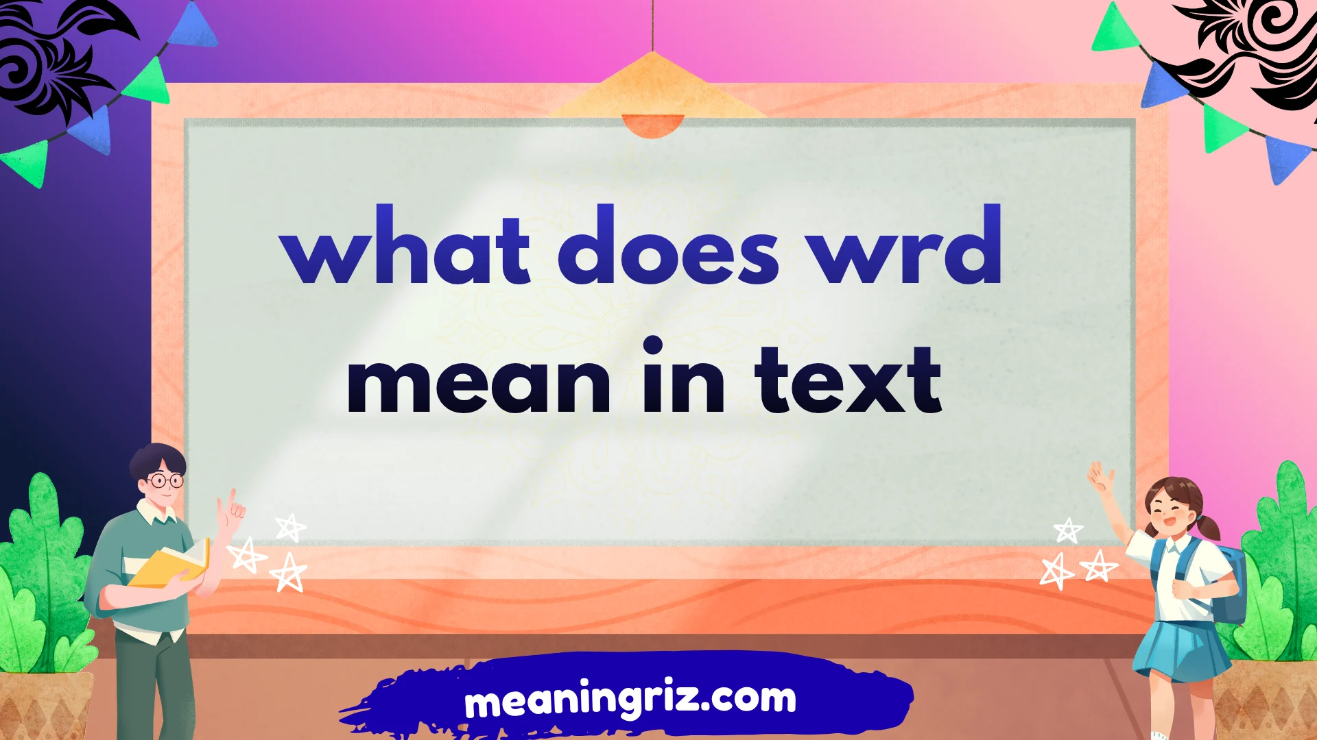 what does wrd mean in text